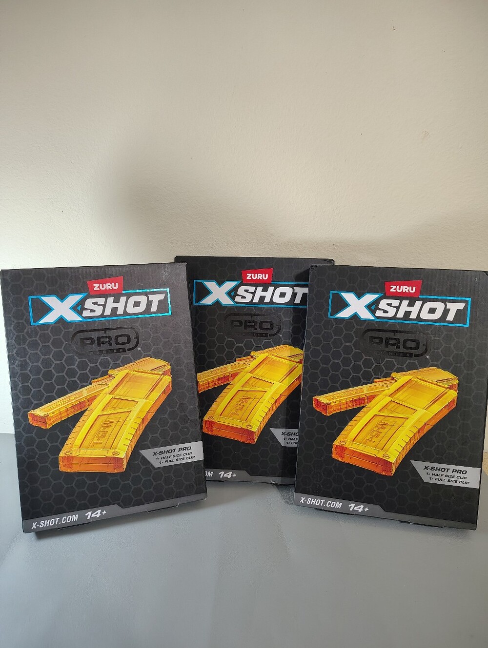 ZURU X-Shot Pro Yellow Replacement Magazine Pack - 3 Pack